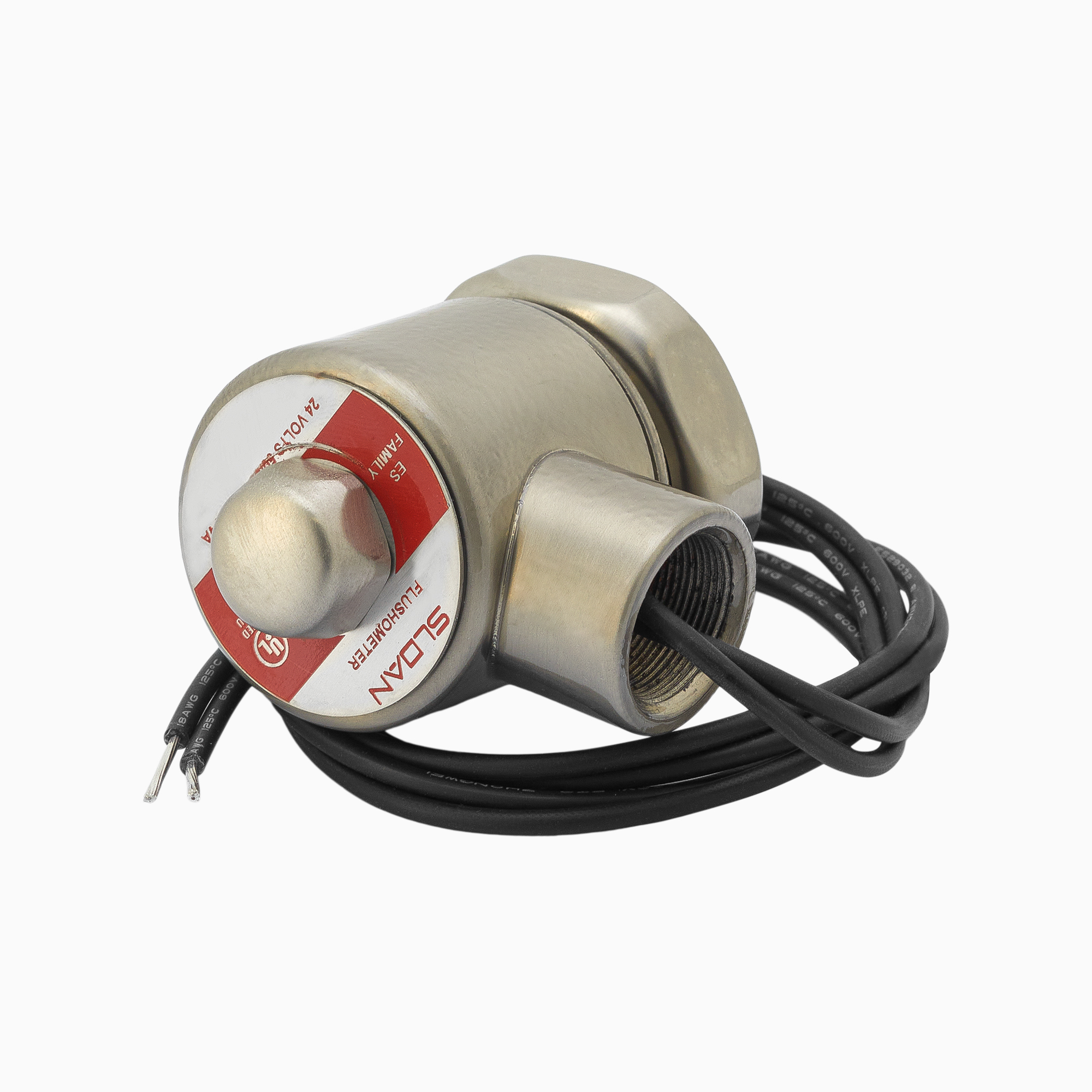 EL-124-2 Bushed Nickel Solenoid Assembly 24V | 0305339 | Sloan